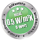 mini. U-Wert 0,5W/m²K
