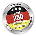 250 zertifizierte Betriebe