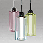 Farbglas Pendelleuchte LED (BK352780)