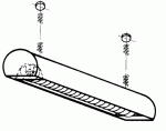 Lightpipe Deckenleuchte Linear Lichtrohr (DL27)
