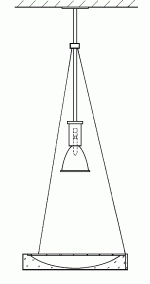 Linsen Leuchte 400 (DL47)